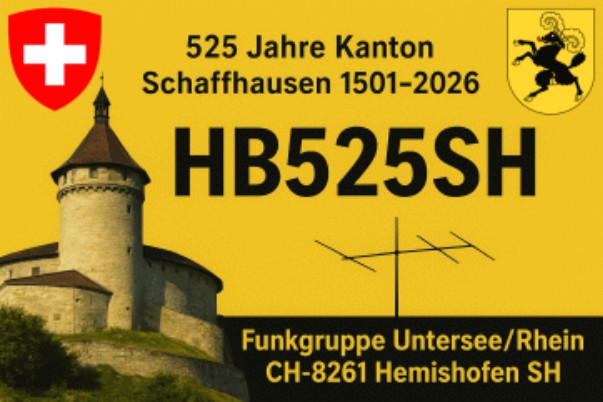 HB525SH – Schaffhausen seit 525 Jahren eidgenössisch
