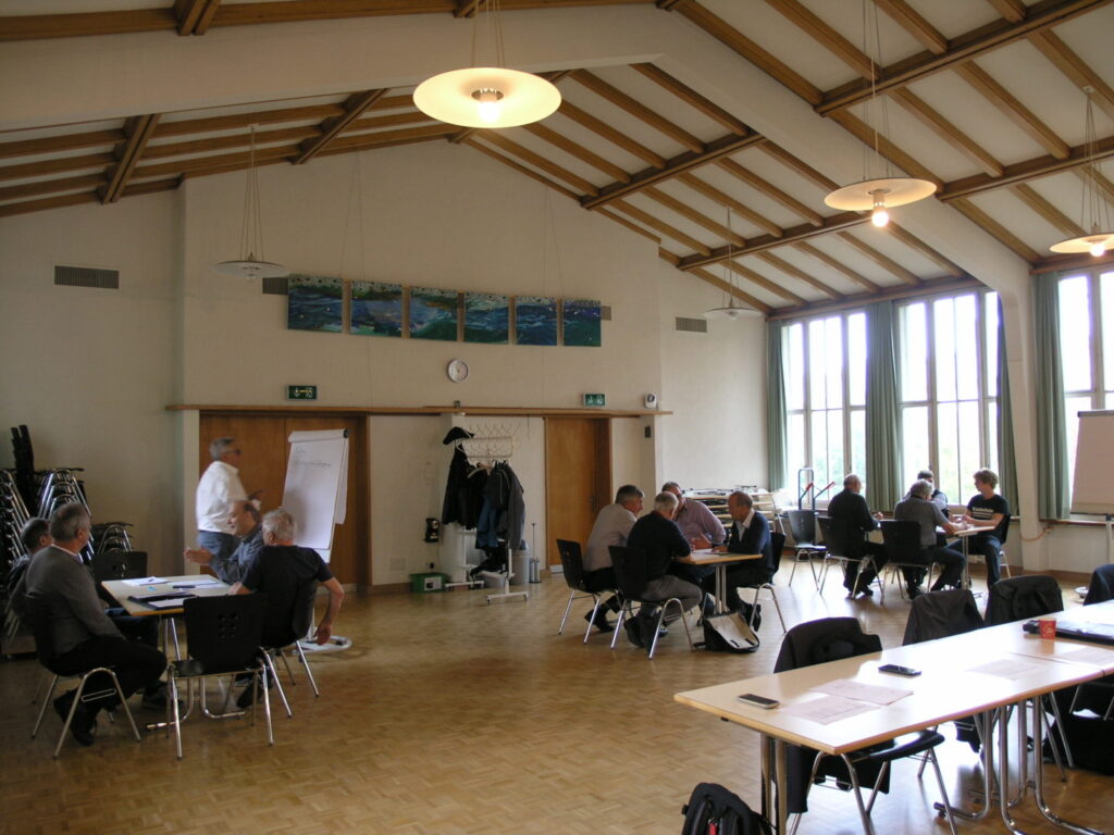 Gruppenarbeit an einem USKA-Workshop