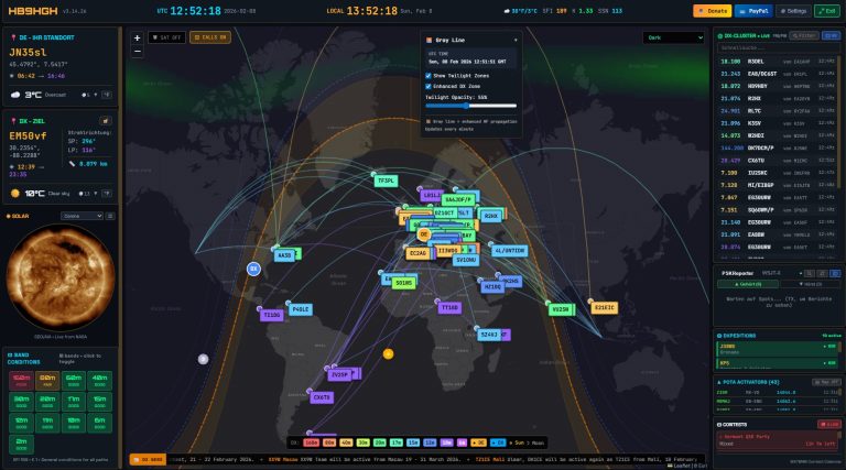 HamClock: Nachfolge für Shack-Dashboard lanciert